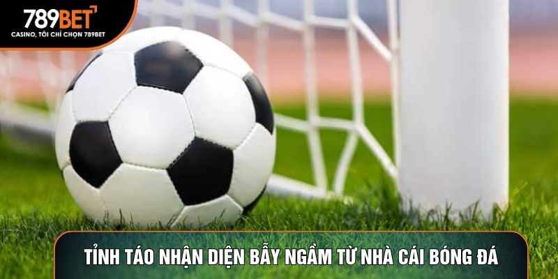 Tỉnh táo nhận diện bẫy ngầm từ nhà cái bóng đá